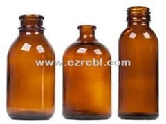 100ml棕色藥用玻璃瓶(棕色玻璃瓶,藥用玻璃瓶,螺紋口玻璃瓶)
