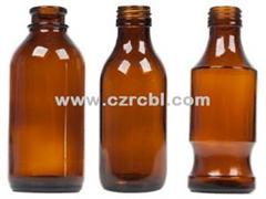 150ml棕色藥用玻璃瓶(棕色玻璃瓶,藥用玻璃瓶,螺紋口玻璃瓶)