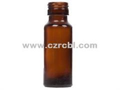 25ml螺口藥用玻璃瓶(棕色玻璃瓶,藥用玻璃瓶,螺紋口玻璃瓶)